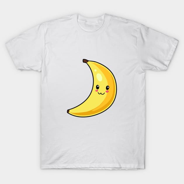 Kawaii Banana fruit T-Shirt by Japanese Designs